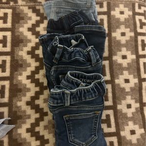 Set of 4 J.Crew Runaround Jeans Size 3